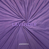 Plain Jersey Hijab - Lavender